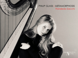PHILIP GLASS : METAMORPHOSIS Floraleda Sacchi