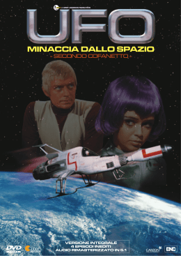 "flyer" del secondo cofanetto dei DVD italiani di UFO Preview