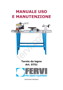 manuale uso e manutenzione