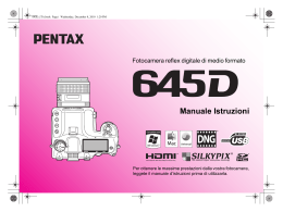 Pentax 645D Manuale (ita)