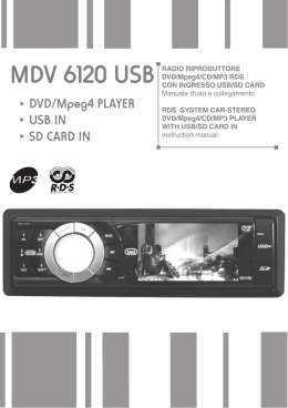MDV 6120 USB - Trevi S.p.A.