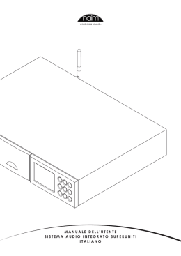 Manuale - Home CLUBAUDIO - Online Store