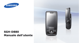 Scarica il manuale del Samsung D880 Duos - Schede