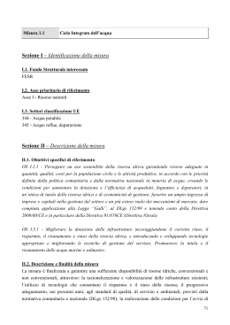 Assi I-II-III - SardegnaProgrammazione