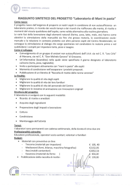 Scarica il pdf - La Passione di Assistere