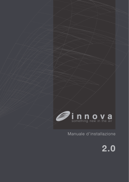 Manuale di installazione