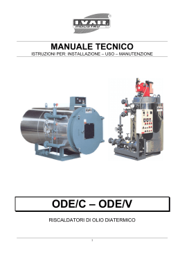 Manuale tecnico - Combustion Control