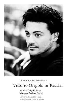 Vittorio Grigolo in Recital