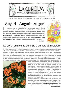 La cerqua – Numero 2 – 2006 - Comunità Marchigiani Bologna