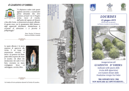 Inaugurazione del giardino