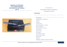 Manuale Serie W.01 - Liquidi Sigaretta Elettronica, Sigarette