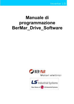 Manuale di programmazione BerMar_Drive_Software