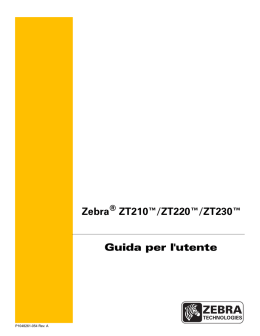 Manuale ZT200 Series