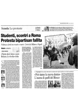 Niente alcol, fumo e caos - Universit&agrave; Iuav di Venezia