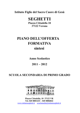 Istituto Figlie del Sacro Cuore di Ges&ugrave;