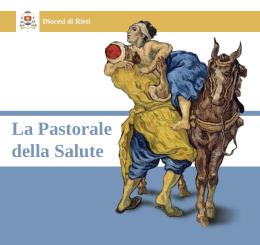 La Pastorale della Salute