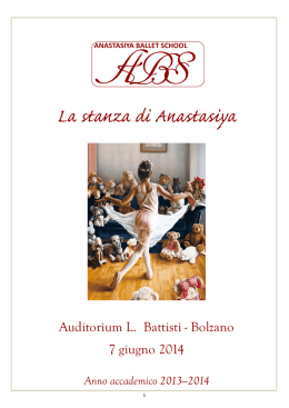 Libretto web - Anastasiya Ballet School la scuola di danza a