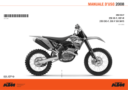 MANUALE D`USO 2008 - Team Virkki Enduro