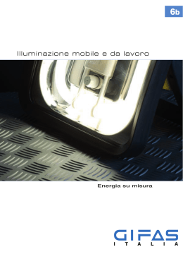 Illuminazione mobile e da lavoro