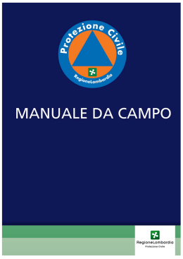 Manuale da Campo - Provincia di Pavia
