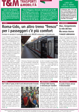 Roma-Lido, un altro treno “fresco” per i