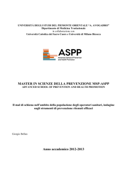 Scarica la tesi in formato pdf - ASPP