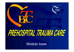 Prehospital trauma Care