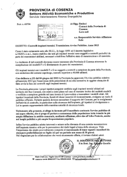 Avviso - Comune di Belmonte Calabro