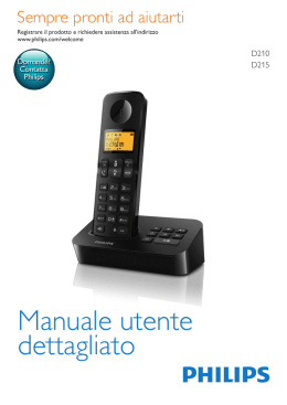 Manuale utente dettagliato