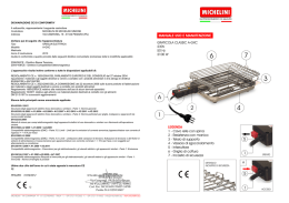 libretto istruzioni graticola classic