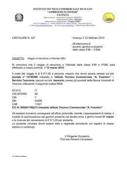 Copia di CIRCOLARE GITE VARIE