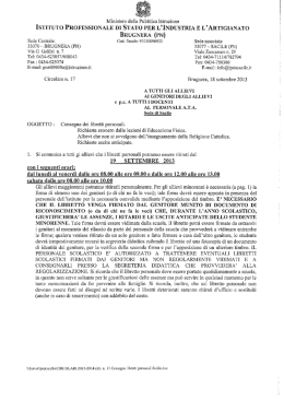 istituto professionale di stato per l`industria e l`artigianato