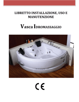 LIBRETTO INSTALLAZIONE, USO E