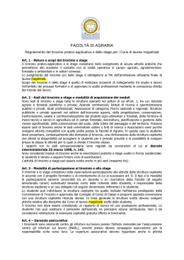 Corsi di Laurea magistrale