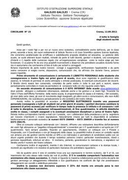 norme genrali di comportamento