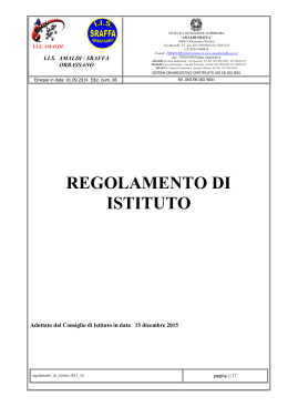 Regolamento d`Istituto 2015_16 - Amaldi