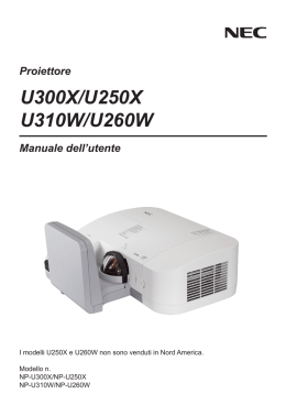 Manuale di utilizzo - NEC Display Solutions