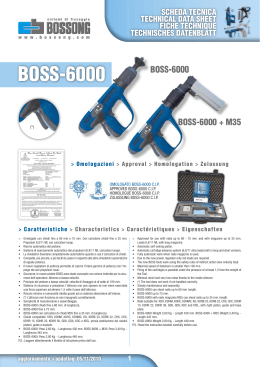 bOss-6000 - Bossong - Befestigungssysteme