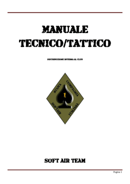 Manuale tecnico/tattico