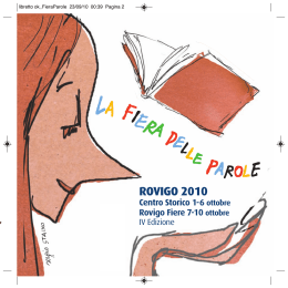 La fiera delle parole