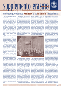 Mozart e la Musica Massonica