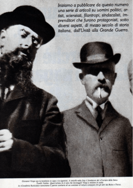 Iniziamo a pubblicare da questo numero una serie di orﬁcoii"su