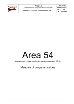 Manuale di programmazione