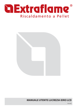 MANUALE UTENTE LUCREZIA IDRO LCD