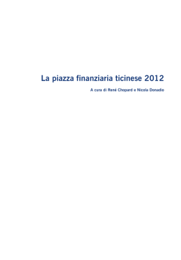 Dati 2012 - Centro di Studi Bancari