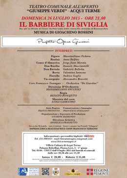 il barbiere di siviglia