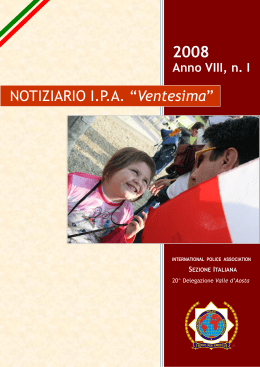nr.1 anno 2008 - IPA Valle d`Aosta