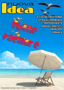 Scarica la rivista Numero 7 2013