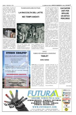 pagina 7 - Giornale della Fontanabuona e dell`Aveto