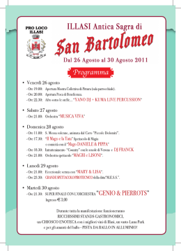 Illasi Libretto 2011.indd